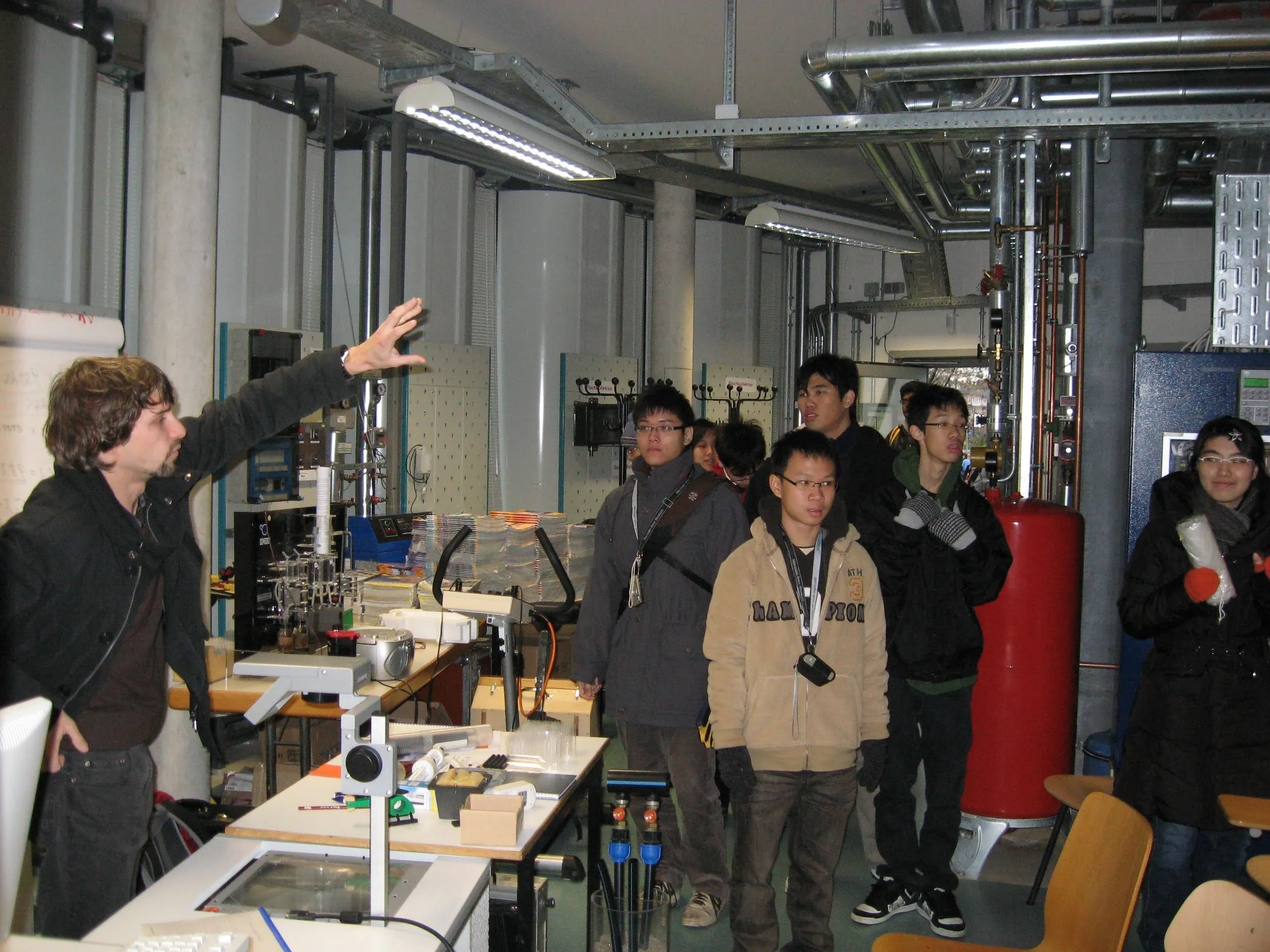 Physics tutoring session